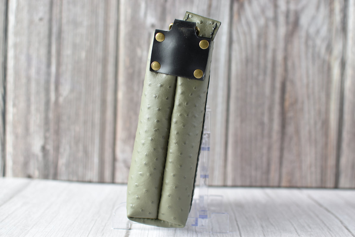 Textured Olive Green Tote Purse